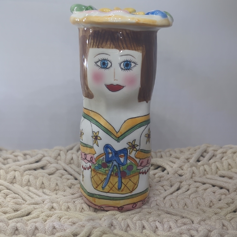 Ganz Elaine Ceramic Mini Vase By Susan Paley